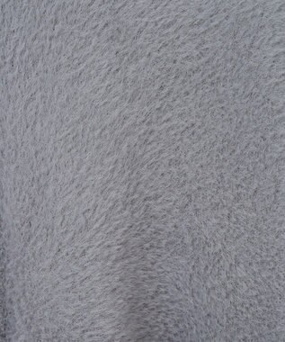 earth music&ecology シャギージップカーディガン Gray