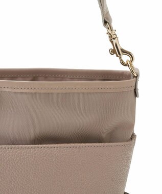 TOPKAPI 【Breath TOPKAPI】【TOPKAPI × 藤本美貴さんコラボ】スコッチグレイン ショルダーバッグ/マザーズバッグ/撥水 ミルクティ