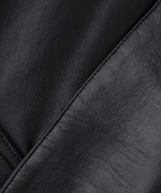 J.PRESS MEN 【プロテインレザー】ステンカラーコート ブラック系