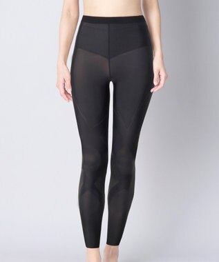 CW-X 【WOMEN】 スポーツタイツ 下半身フルサポート ジェネレーターモデル2.0 吸汗速乾 抗菌防臭 HZY399 /ワコール シナモンブラウン