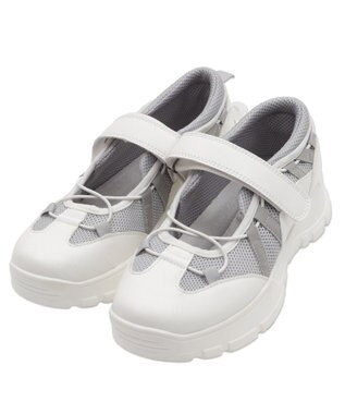 WEGO ドローコードベルクロシューズ ホワイト