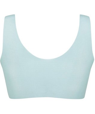 WACOAL 【GOCOCi ゴコチ】 ノンワイヤーブラ ベタつきにくく乾きやすい 通気性がよい 立体的なバストシルエット ブラトップ ハーフトップ レディース CGG571 /ワコール サックス