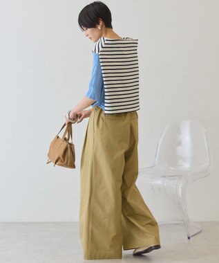 AMERICAN HOLIC 【前後2WAY】ポンチョニット Sax