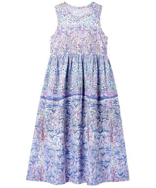 tsumori chisato SLEEP ツモリチサト ワンピース 綿100%(スカート） パッド入り ノースリーブ ロング丈 レディース UNT114 /ワコール