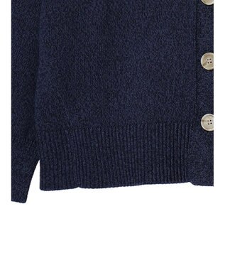 AMERICAN HOLIC ＭＩＸＶネックニットカーディガン Navy