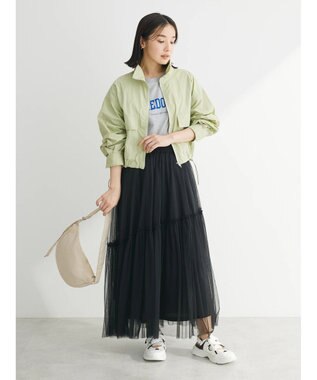 Green Parks ・ＥＬＥＮＣＡＲＥ　ＤＵＥ　２ｗａｙチュールキリカエスカート Black