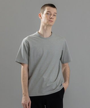 JOSEPH HOMME 【新素材】クリアコットンカノコ　クルーネックTシャツ ライトグレー系