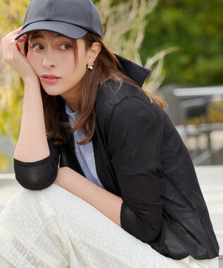 Tiaclasse 【おのののかさん着用】ショートトッパーカーディガン ブラック