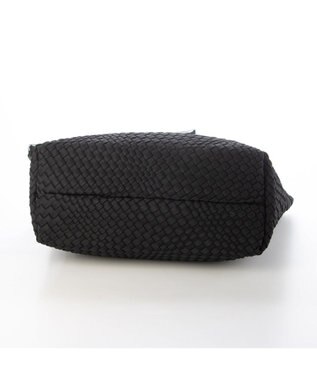 UNBILLION ポーチ付きネオプレーンメッシュビッグトートバッグ ブラック