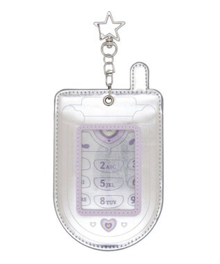 WEGO 【痛バ＆推し活グッズ】シャイニーガラケーカードホルダーキーホルダー