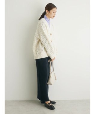 Green Parks ・Ｐｅｔｉｔ　Ｆｌｅｕｒ　スカシアミニットカーディガン Ivory