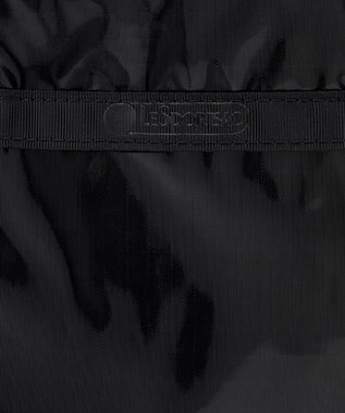 LeSportsac E/W CITY DRAWSTRING BAG??? /アップタウンブラックシャイン/ブラック アップタウンブラックシャイン/ブラック