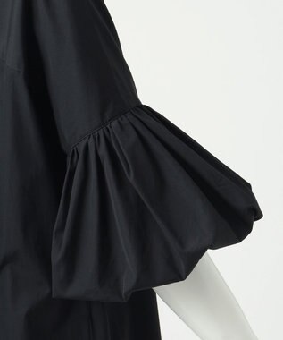 23区 L 【R(アール)】THOMAS MASON ボリュームスリーブ ワンピース ブラック系