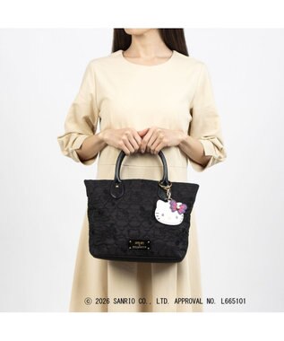 ANNA SUI HELLO KITTY トートバッグ クロ