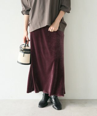 CRAFT STANDARD BOUTIQUE ベロアマーメイドスカート