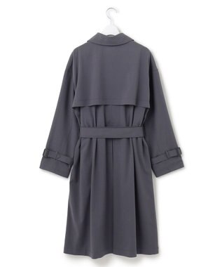 J.PRESS YORK STREET 【WOMEN】オーバーサイズトレンチコート グレー系
