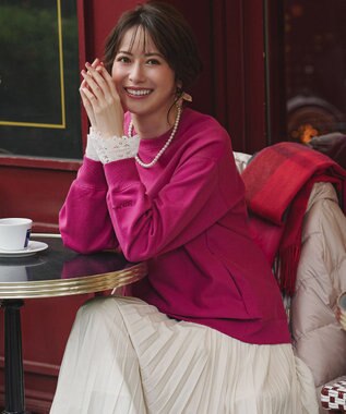 23区 L 【「アイスの実」とおそろいカラーあり】カラー スウェット 「アイスの実」とおそろいカラー ぶどう色