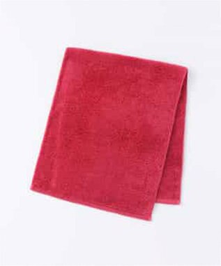 UCHINO しあわせタオル フェイスタオル ガーネット(レッド)
