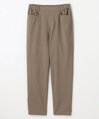 ANY 【UVカット/ウエストゴム/ストレッチ】大人の７daysデイリーパンツ モカ