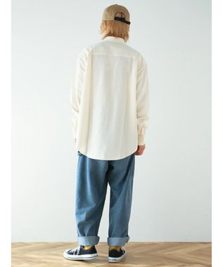 CRAFT STANDARD BOUTIQUE Ｔ／Ｒバンドカラーシャツ Ivory