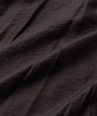 UNFILO イージーケア ボウタイ ブラウス ブラック