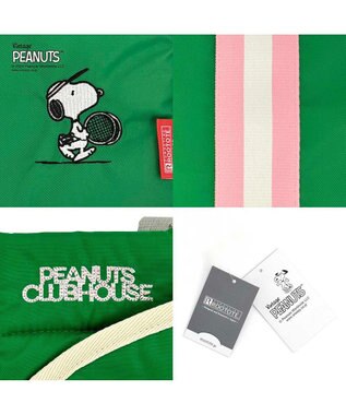 ROOTOTE 8389【スヌーピー】IP.トール2ウェイ.ピーナッツ-9P 03：グリーン