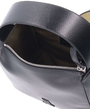 LANVIN en Bleu キューブ ダブルファスナー2wayバッグ ブラック