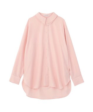 Green Parks レイヤード風ＢＩＧシャツ Pink
