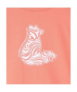 Columbia Columbia/ 【KIDS】ミッションレイクショートスリーブグラフィックシャツ /コロンビア Hot Coral、 Foxy Swirl