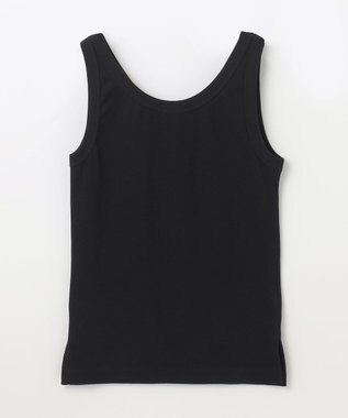 GRACE CONTINENTAL テレコノースリーブ ブラック