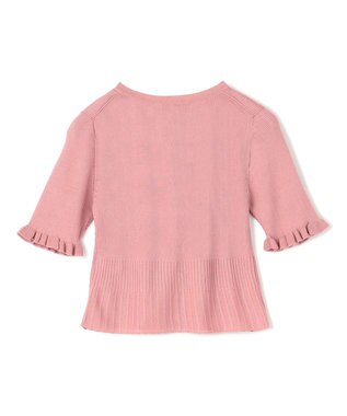 TOCCA HALF SLEEVE AJISAI  半袖カーディガン ピンク系