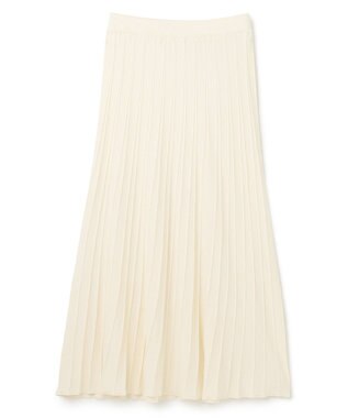 BEIGE， 【WEB限定】 MONSTERA / ニットスカート Ecru