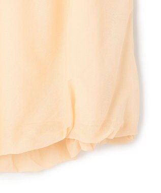 BEIGE， TOPAZ / バルーン シアーニット Peach