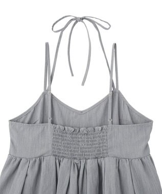 Green Parks ＳＥＴ２点キャミビスチェ＋ワイドパンツ Gray