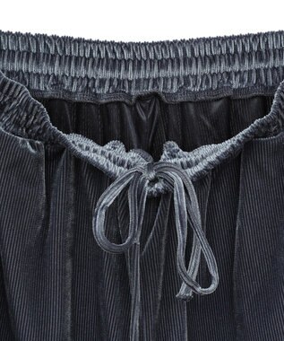 Green Parks ・ＳＵＧＡＲ　ＳＰＯＯＮ　ストライプベロアパンツ Blue