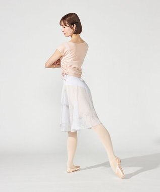 Chacott 巻きスカート ホワイト