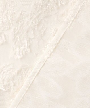 組曲 L 【KUMIKYOKU NAVY / 前後着用可】ヘアリーシフォン ブラウス アイボリー系