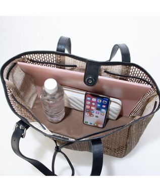 UNBILLION ペルケ perche / 透かしアンダリアシート牛革トート オーク