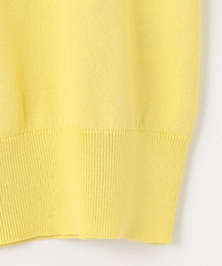 ANY L ハーフスリーブニット イエロー