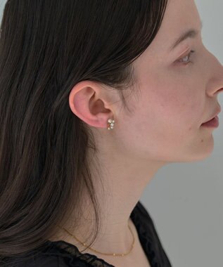 Phoebe 【痛くないシリーズ/金属アレルギー対応】クラスパールライトフィットイヤリング ゴールド