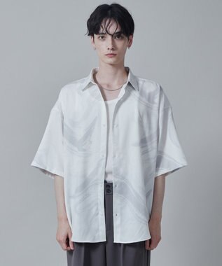 WEGO アムンゼンパターンBIGシャツ（S） 柄2