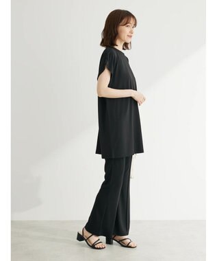 Green Parks ・ＳＵＧＡＲ　ＳＰＯＯＮラッシュガードフレンチチュニック Black