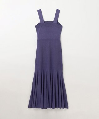 GRACE CONTINENTAL ニットキャミワンピース ブルー