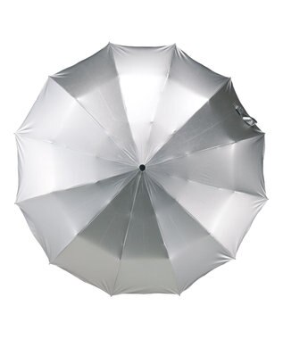 MOONBAT 【遮光100％/超軽量/耐久性】マジで軽い傘 晴雨兼用 折りたたみ日傘 マジカルテックプロテクション Tough 12 rib 55cm シルバー