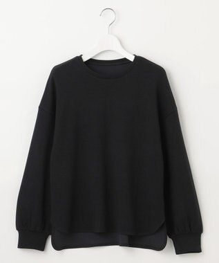 Feroux 【洗える】ダンボール プルオーバー ブラック系