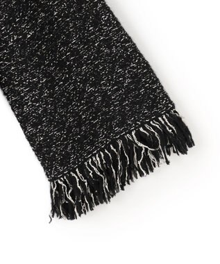 uncrave ツイードニット ジャケット ブラック×オフ