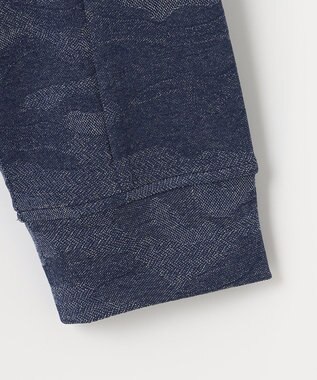 JOSEPH ABBOUD MOUNTAIN 【UNISEX】ドライタッチ クールスキンカモパーカー ブルー系7