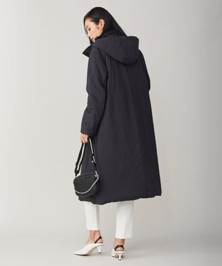 ICB L パディングロングコート ブラック系