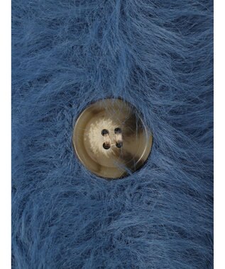 Green Parks ・Ｐｅｔｉｔ　Ｆｌｅｕｒ　シャギーニットカーディガン Blue