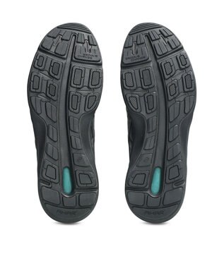 ASICS WALKING ハダシウォーカー LE メンズ 3E相当 ブラック×カーキ